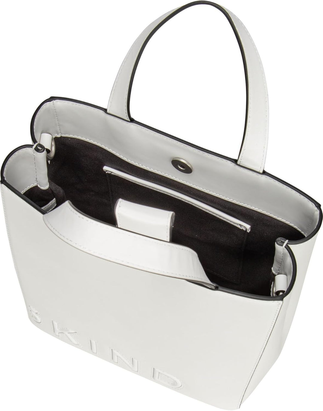 Liebeskind Damen Paperbag S OOS Tote Off White, Off White