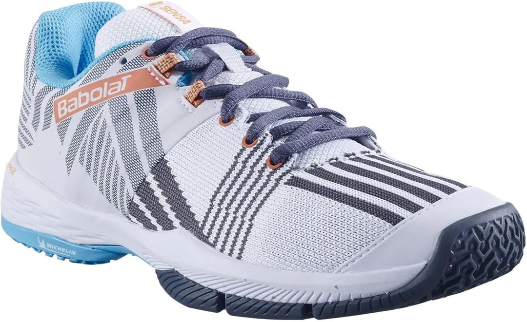 Babolat Padel Sensa Women White/Canyon Sunset,Women 42 EU, 42 EU