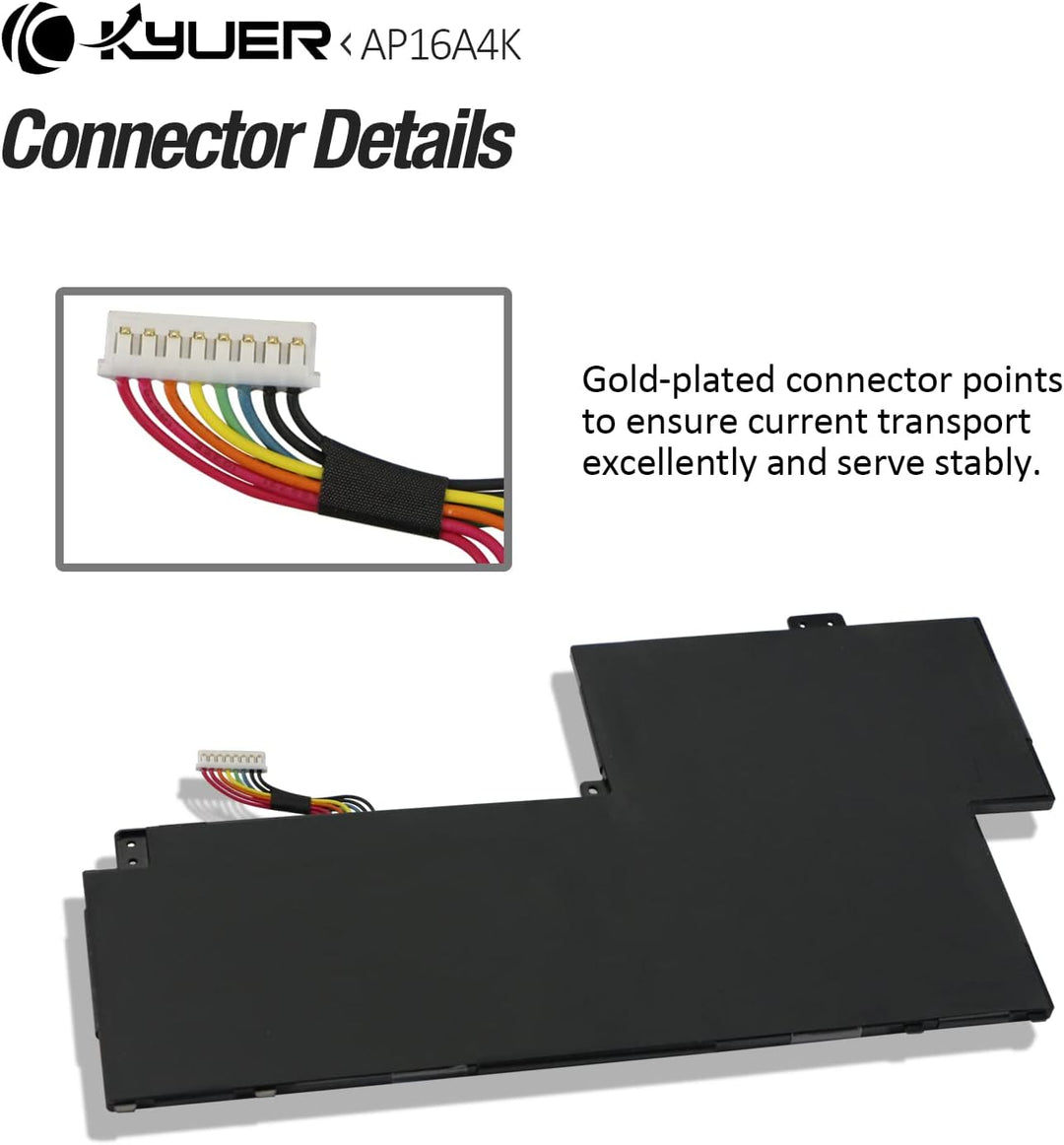 AP16A4K Laptop Akku für Acer Swift 1 SF113-31 Aspire One Cloudbook 11 AO1-132 AO1-132-C5MV AO1-132-C