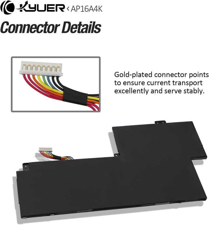 AP16A4K Laptop Akku für Acer Swift 1 SF113-31 Aspire One Cloudbook 11 AO1-132 AO1-132-C5MV AO1-132-C