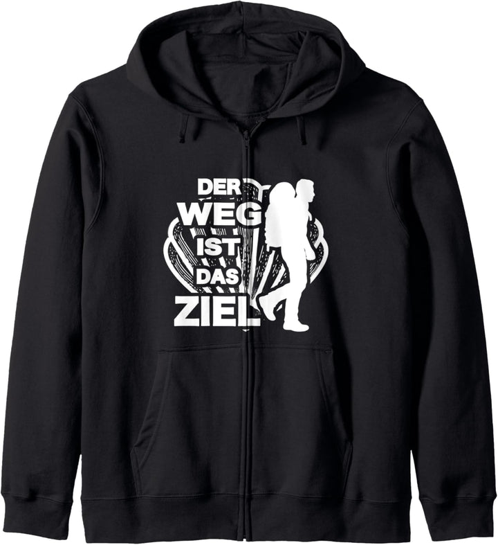 Jakobsweg 2022 Camino Outfit für Wallfahrer Kapuzenjacke