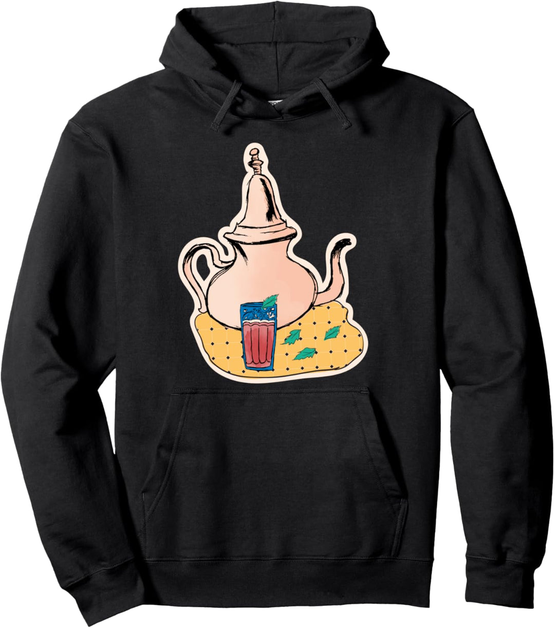 Vintage türkische marokkanische arabische antike Teekanne Pullover Hoodie