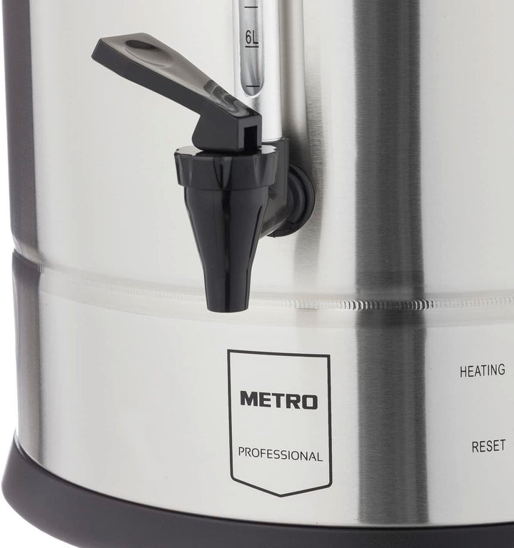 METRO Professional Wasserkocher GWB1020, auch fÙr GlÙhwein, GlÙhweinspender, 20 Liter, 130 Tassen, 2