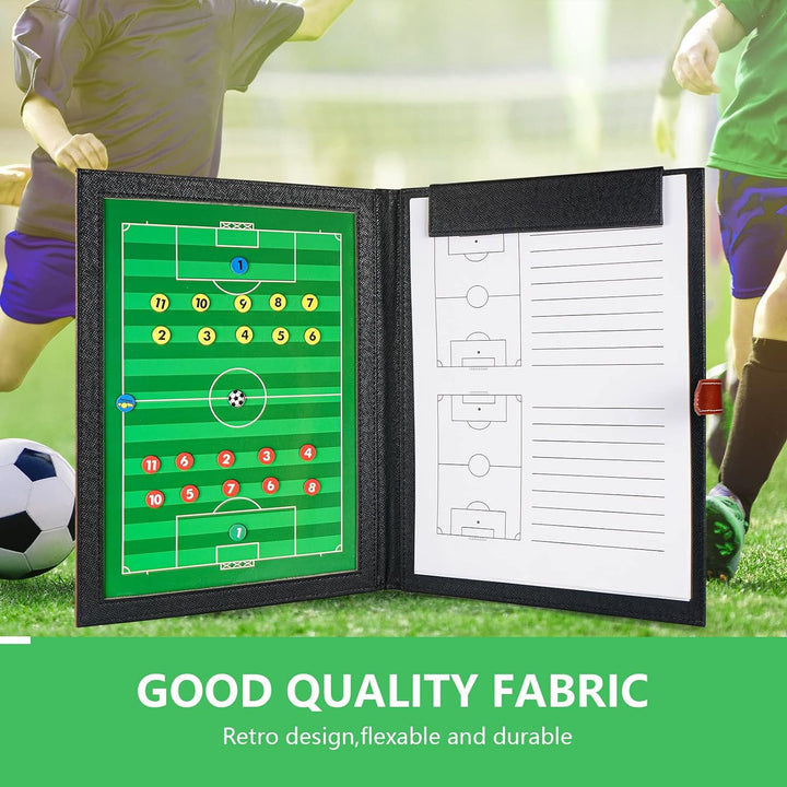 LaceDaisy Professional Faltbares Fussball Taktiktafel Fussball Magnetic Coach Board