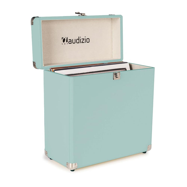 Audizio RC32 - Robuster Koffer für Schallplatten Aufbewahrung - Design Vinyl Holder - Plattenkoffer