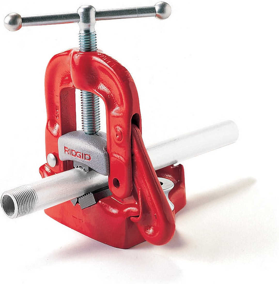 RIDGID 40080 Modell 21A Werkbank-Montageschraubstock, Rohrschraubstock 1/8" bis 2" (6 bis 50 mm) One