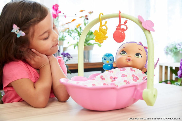 My Garden Baby HBH46 - 2-in-1 Badewanne & Bett Spielset (29,2 cm), mit Zubehörteilen wie Seife, Kiss
