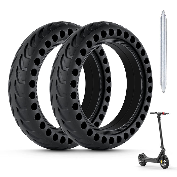 Ainiv Scooter Reifen, 2 Stück 8.5 Zoll für Xiaomi M365 Solid Tires, Elektro-Scooter Vorder und Hinte
