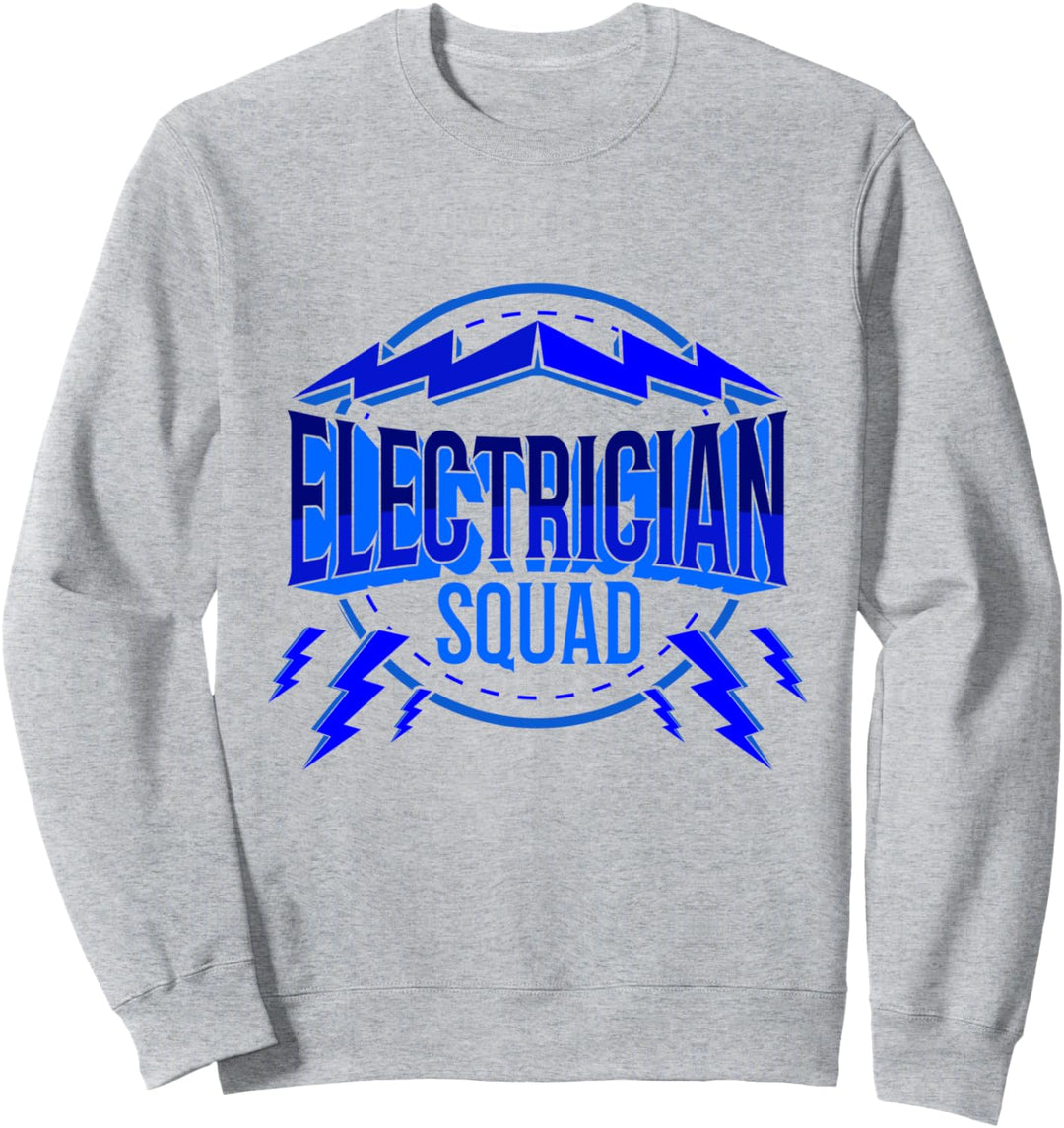 Elektroniker Elektrofachkraft Handwerker Spannung Sweatshirt