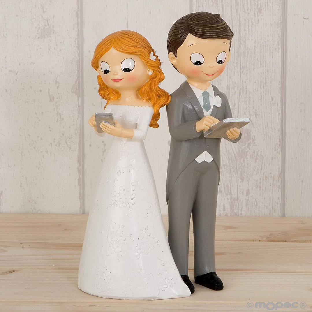 Mopec Pop & Fun Figur für Kuchen, Kunstharz, Weiss, 9.5 x 14.5 x 24.5 cm 9.5 x 14.5 x 24.5 cm Weiss,