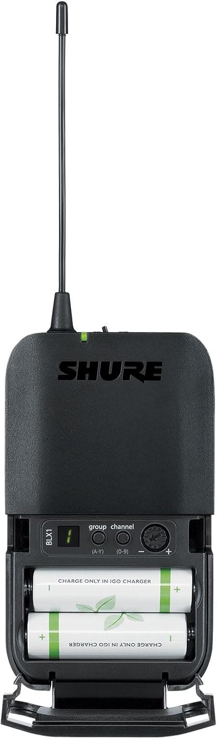 Shure BLX14/SM31 UHF Wireless Mikrofonsystem - Perfekt für Fitness, Aerobic - 14-Stunden-Batterielau
