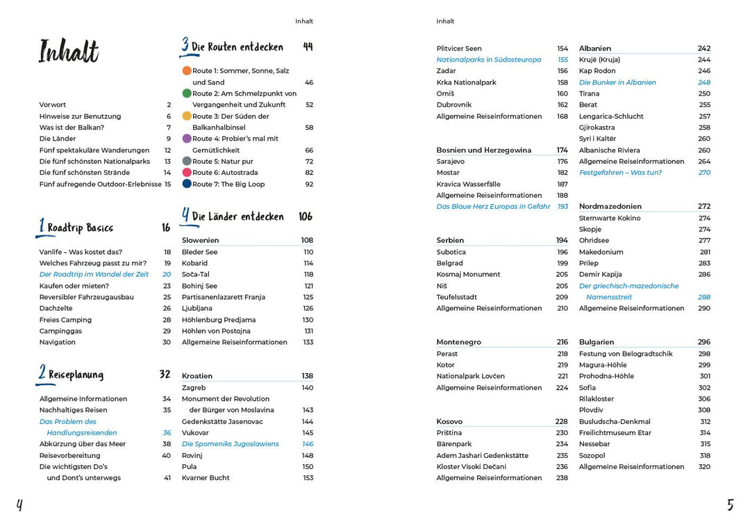 Reise Know-How Roadtrip Handbuch Balkan-Halbinsel : Routen, Stellplätze und Infos für die grosse Tou