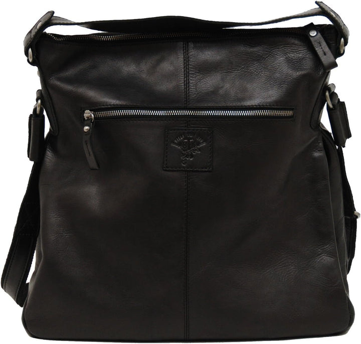 Greenburry Billy The Kid Nasty Cowboys Pouchbag Jersey Schultertasche für Damen in black