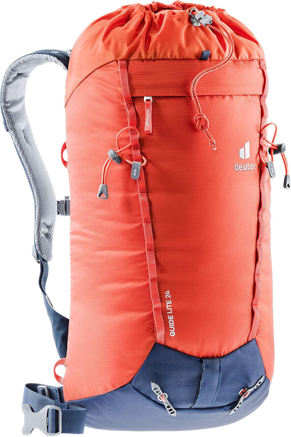 deuter Unisex Guide Lite 24 Alpinrucksack 24 Lang Papaya-navy, 24 Lang Papaya-navy
