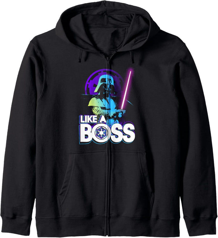 Star Wars Darth Vader Like A Boss Color Pop Kapuzenjacke