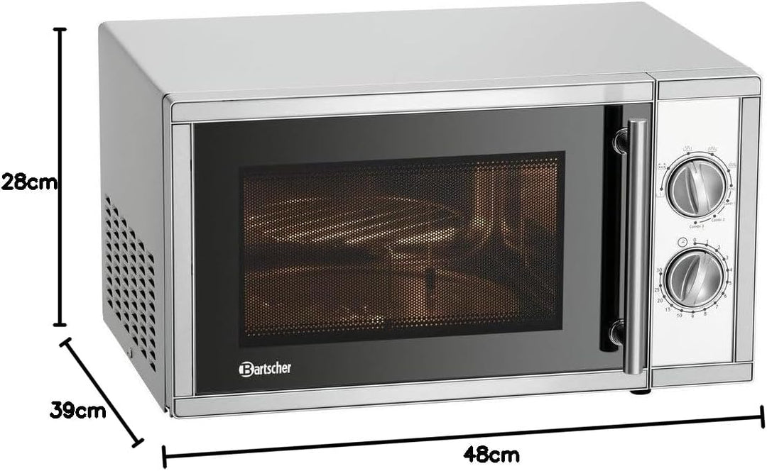 Bartscher Mikrowelle 9231D-GR Gastronomiebedarf