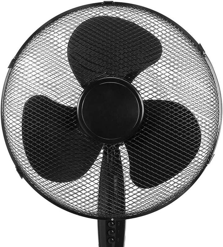 Tristar Standventilator – 40 cm Durchmesser/höhenverstellbar mit 3 Leistungsstufen, VE-5894