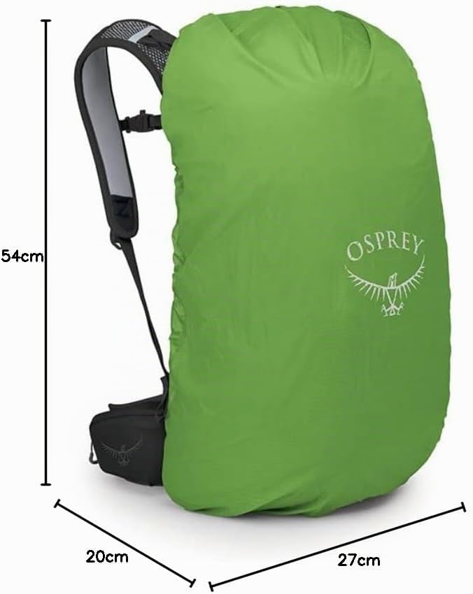 Osprey Europe Hikelite 28 Backpack Schwarz S-M, Schwarz S-M