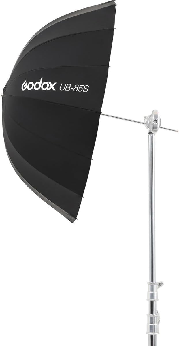 Godox 85cm Parabolic Umbrella Black&Silver