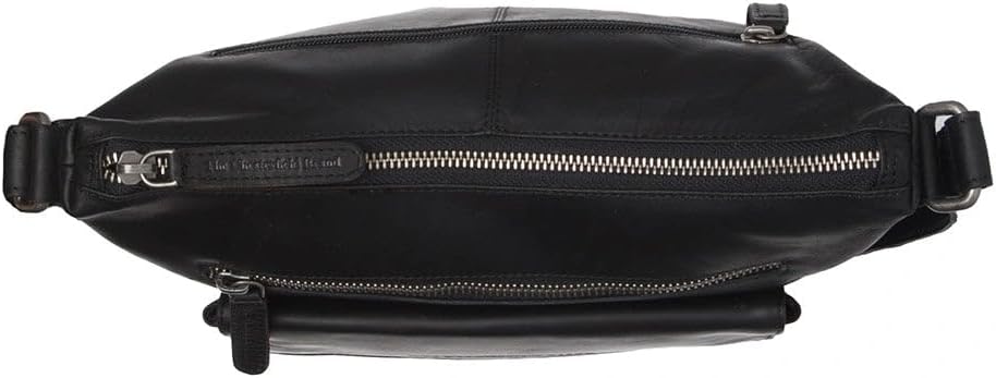 The Chesterfield Brand Hailey - Schultertasche Leder 24 cm Schwarz, Schwarz