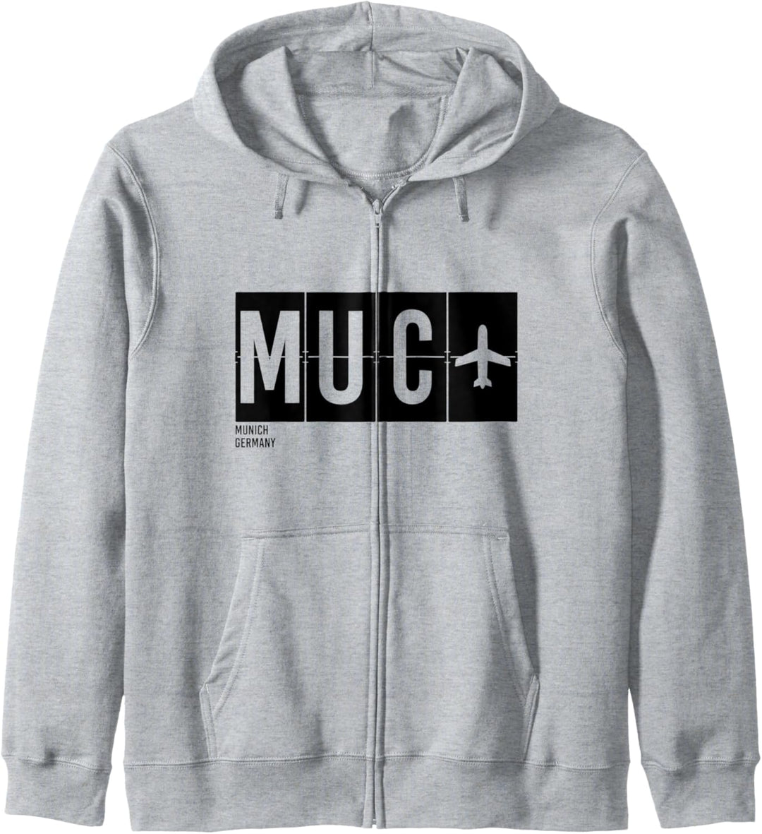 MUC München Deutschland Flughafen Code International Travel Kapuzenjacke