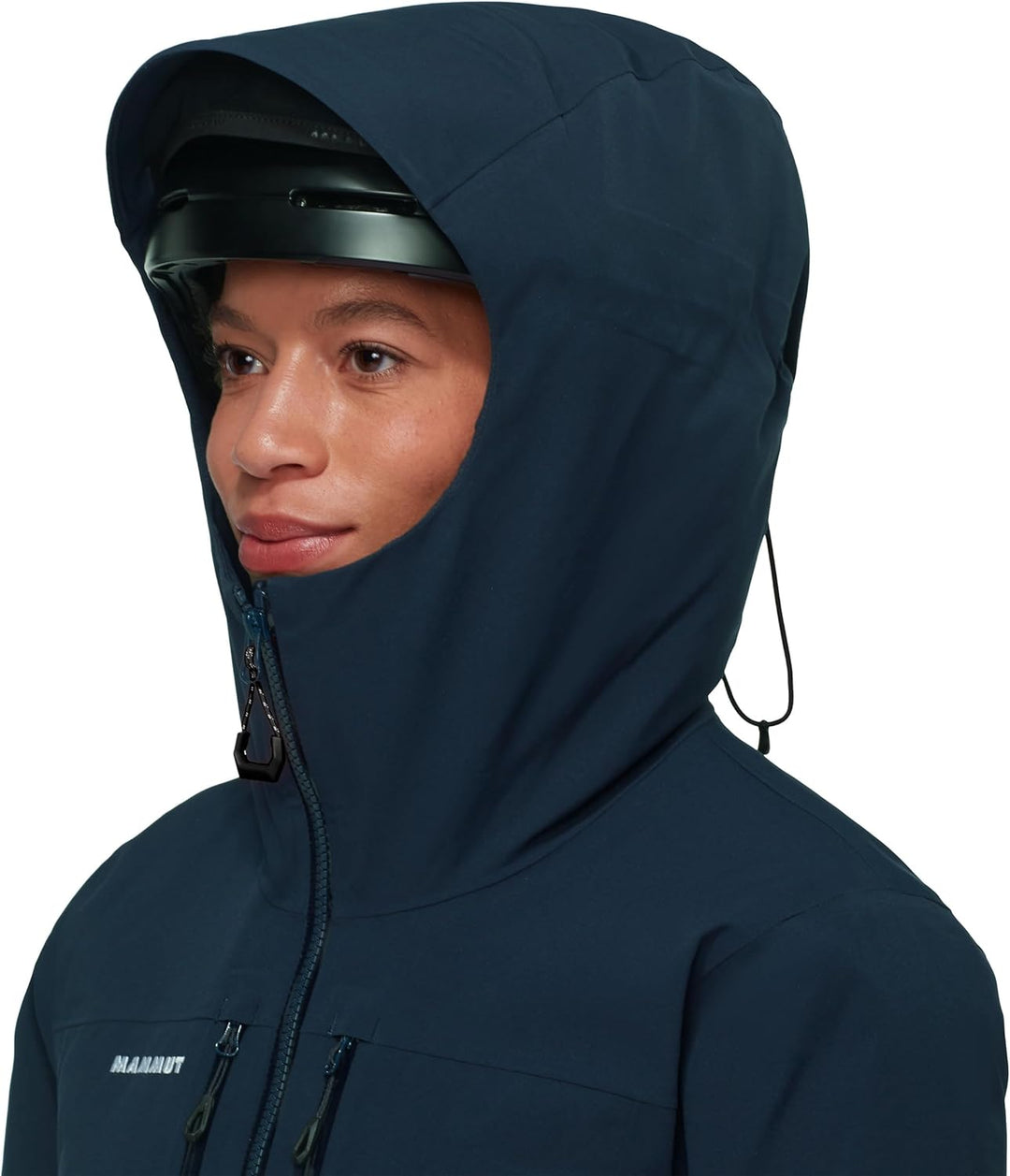 Mammut Damen Stoney Hardshelljacke mit Kapuze L Durchsichtig, L Durchsichtig