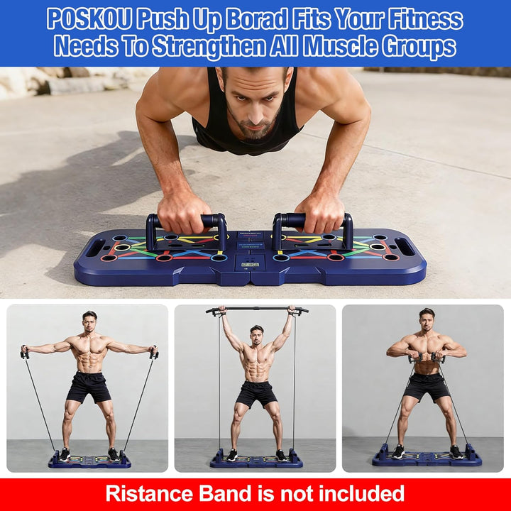 Liegestützbrett Push Up Board Verbessertes Konzept Faltbar Liegestütze Brett Liegestützgriffe Home G