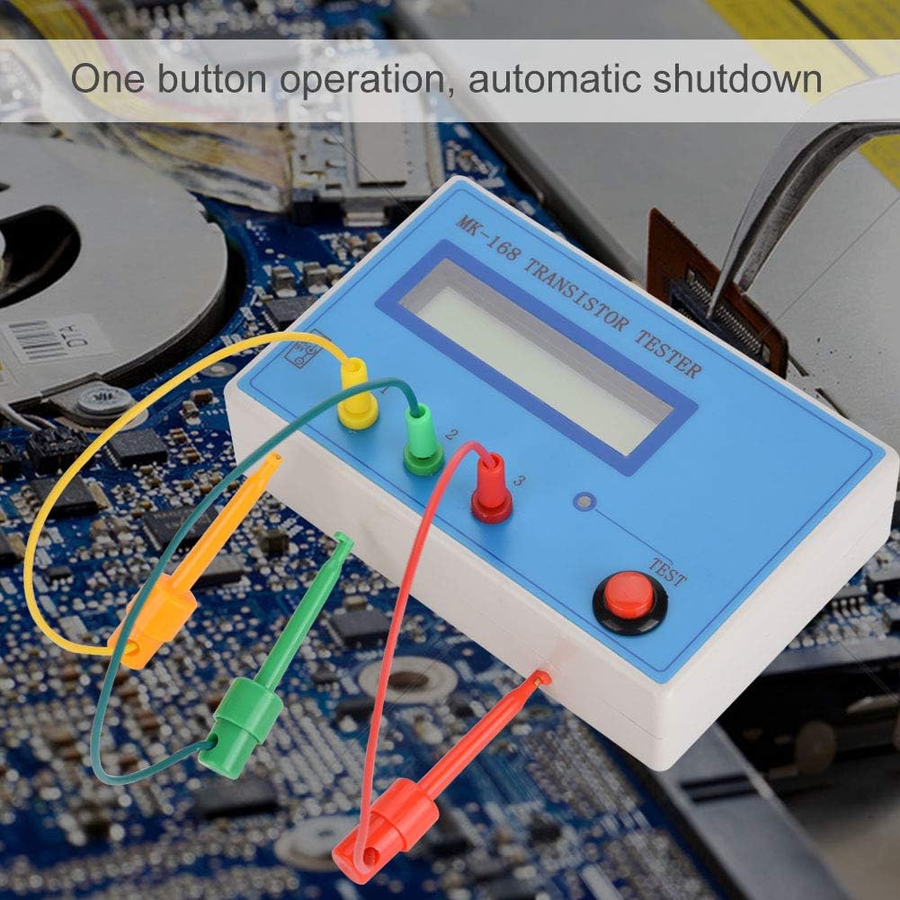 Multifunktions-MOS-Transistor Tester Diode Triode Kapazität Widerstand ESR LCR NPN Meter MK-168