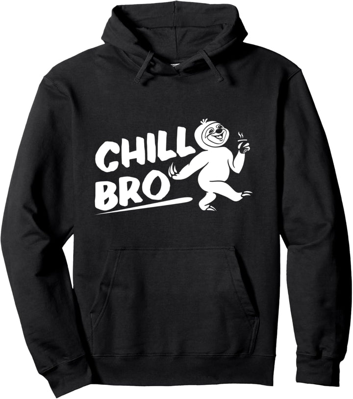 Chill Bro - Lustiger Affe mit Sonnebrille Geschenk Pullover Hoodie