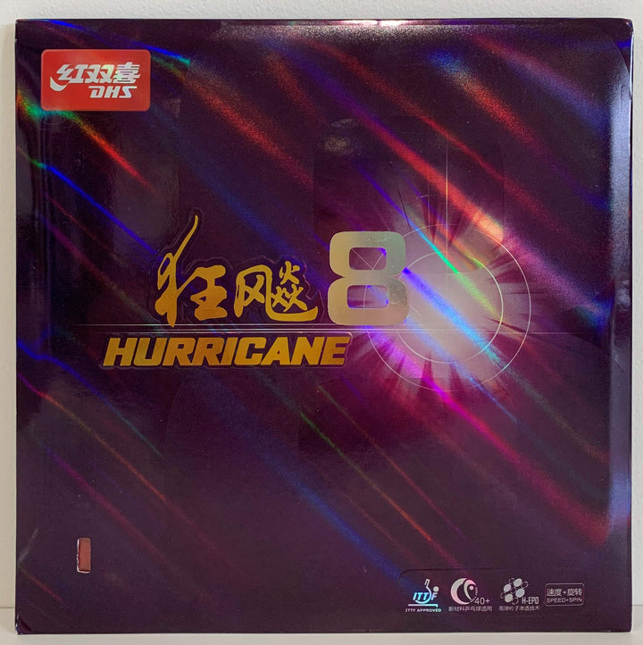 DHS Hurricane 8 Mid - Hard 2.2 Schwamm rot 2.15, rot 2.15