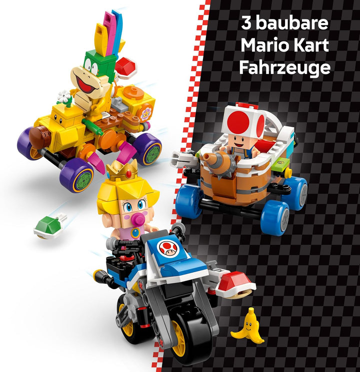 LEGO Super Mario: Mario Kart – Baby Peach & Grand Prix-Set, Nintendo Figuren – Toad, Lakitu, Baby Pe