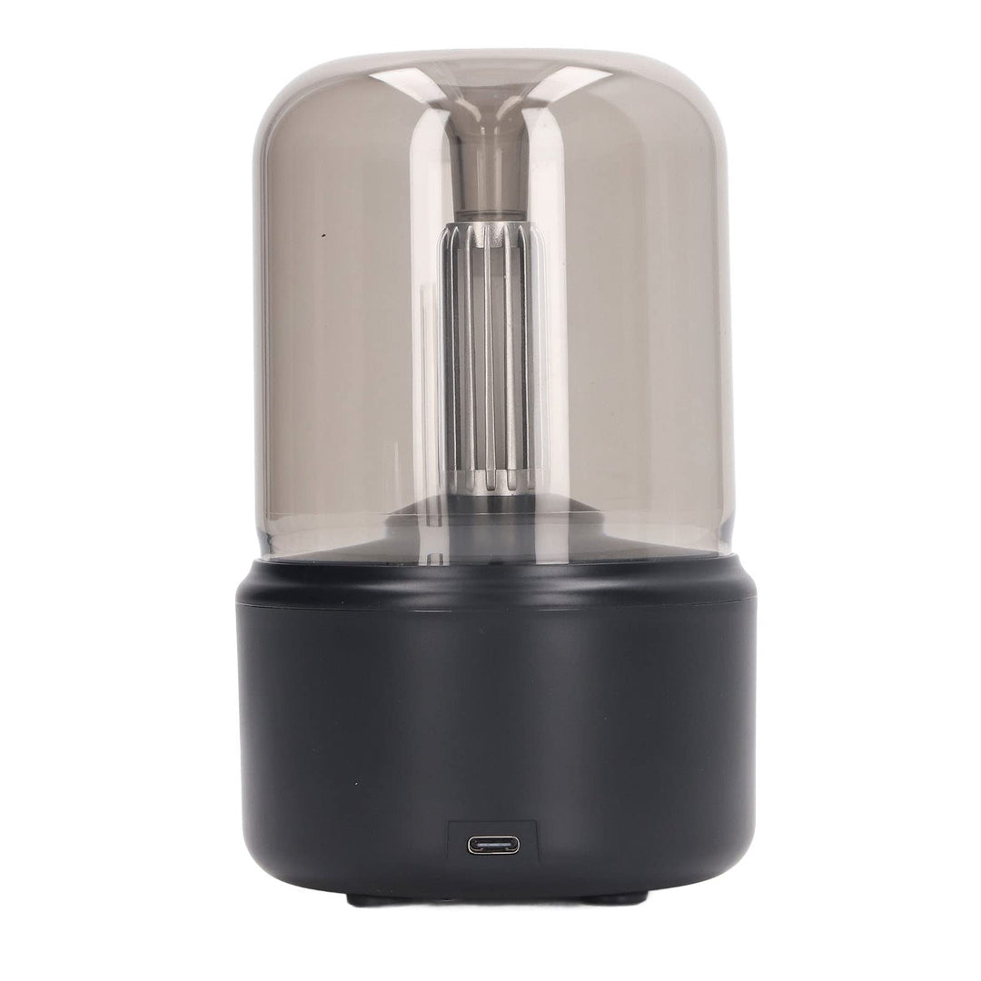 Tragbarer Luftbefeuchter, 120 ml, Aroma-Luftbefeuchter mit Kerzen, Diffusor ätherische Öle, USB, tra