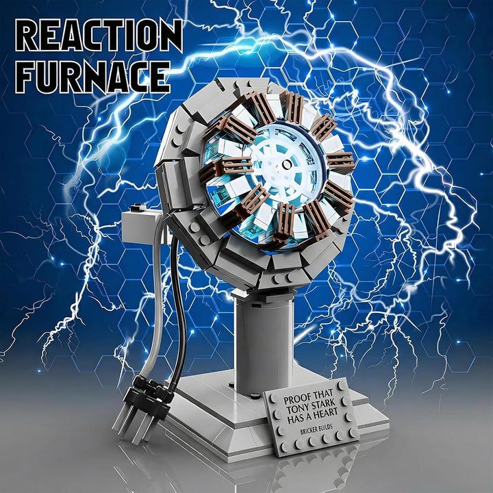 Arc Reactor Bausteinsatz, EIN Modell Spielzeug Beweis, DASS Tony EIN Herz hat, EIN Geschenk für Erwa