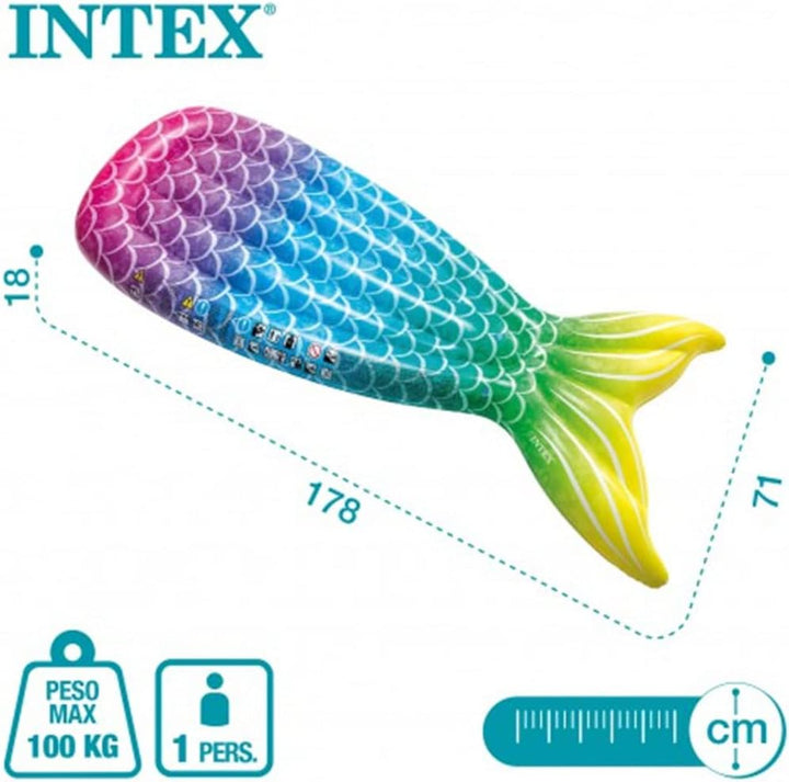 Intex 58788EU 58152eu Aufblasbare Luftmatten, Bunt, Kinder Single, Single