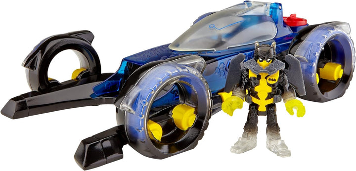 Mattel Fisher-Price DRM48 - Verwandelbares Batmobil Fahrzeug Deutsch