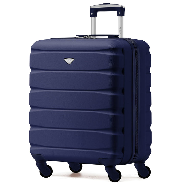 Flight Knight Leichte 4-Rad-ABS-Hartschalenkoffer, Handgepack, zugelassen fur Fluggesellschaften, ei