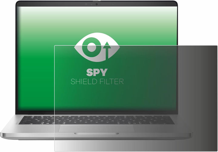 upscreen Blickschutzfilter für Dell Pro 14 Plus PB14250 Privacy Filter Blickschutzfolie Sichtschutz-