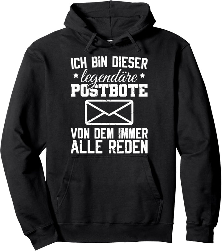 Post Paketdienst Zusteller Briefträger Postbote Pullover Hoodie