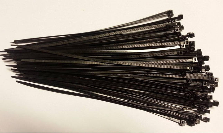 Kabelbinder 300mm Schwarz 100Stck. | Premiumqualität von PC24 Shop & Service