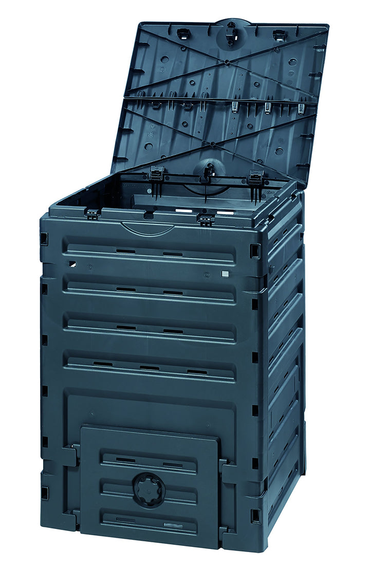 Graf 628001 Komposter Eco-Master, 450 L, schwarz