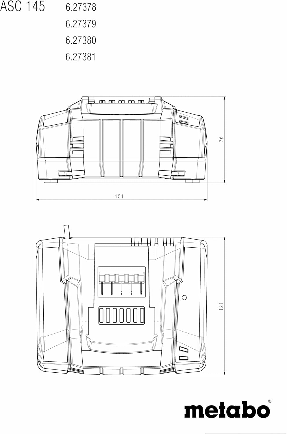 Metabo Basis-Set 2 x LiHD 5.5 Ah (685122000) Art des Akkupacks: LiHD, Spannung des Akkupacks: 18 V,