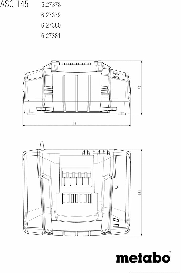 Metabo Basis-Set 2 x LiHD 5.5 Ah (685122000) Art des Akkupacks: LiHD, Spannung des Akkupacks: 18 V,