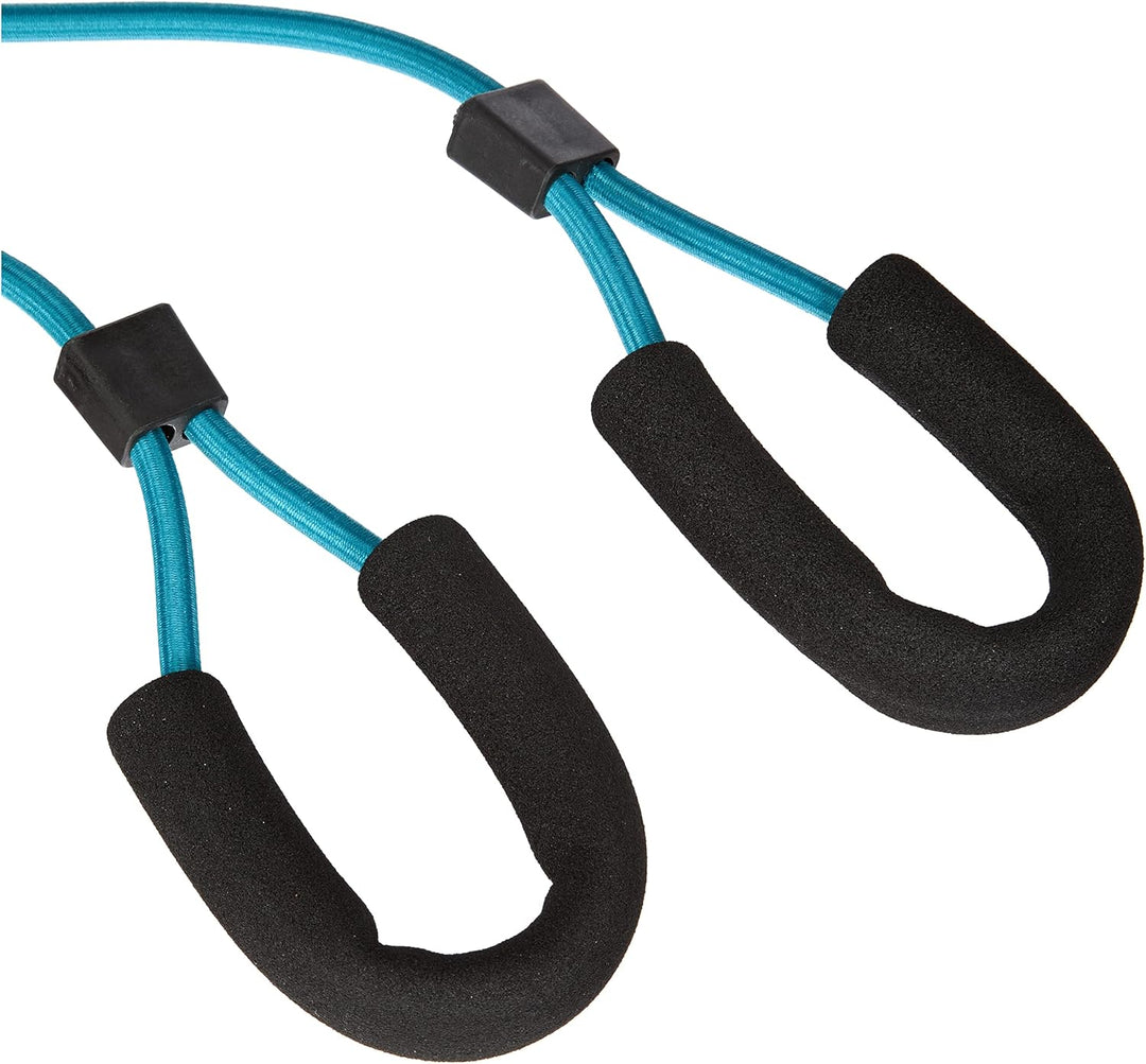 Deuser Zugseil, Expander mit Haken/Made in Germany/Mit gepolstertem Griff / +Trainingsanleitung/Spez