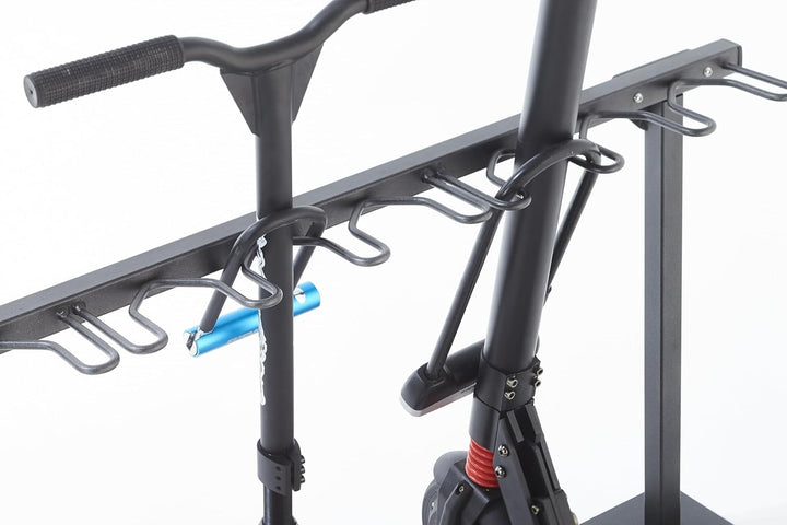 Halterung für 9 Scooter Modell auf dem Boden M509S