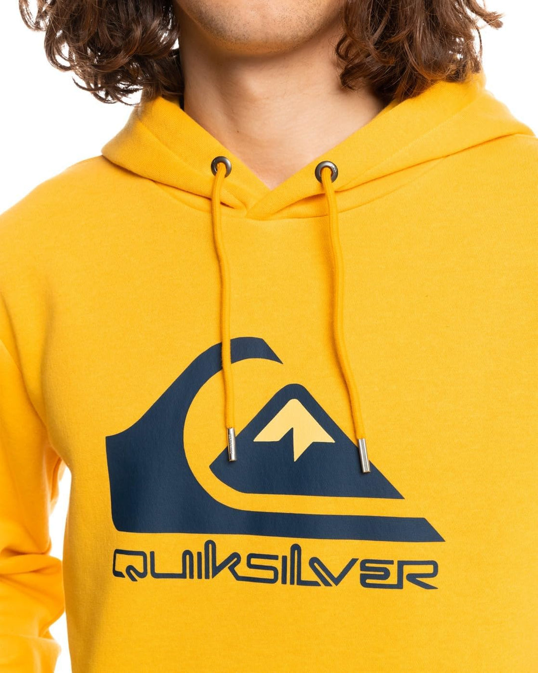 Quiksilver Herren Big Logo Sweatshirt (1er Pack) S Golden Rod, S Golden Rod
