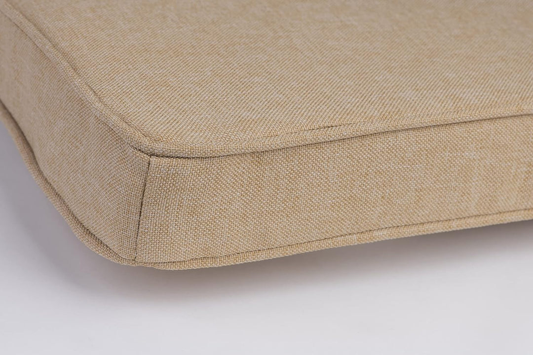 sunnypillow 4er Set Stuhlkissen 40 x 45 x 5cm | Polsterauflage Auflage für Stühle/Rattanstühle | Stu