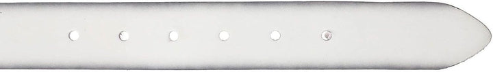 Vanzetti Denim Love 35mm Full Leather Belt W115 White