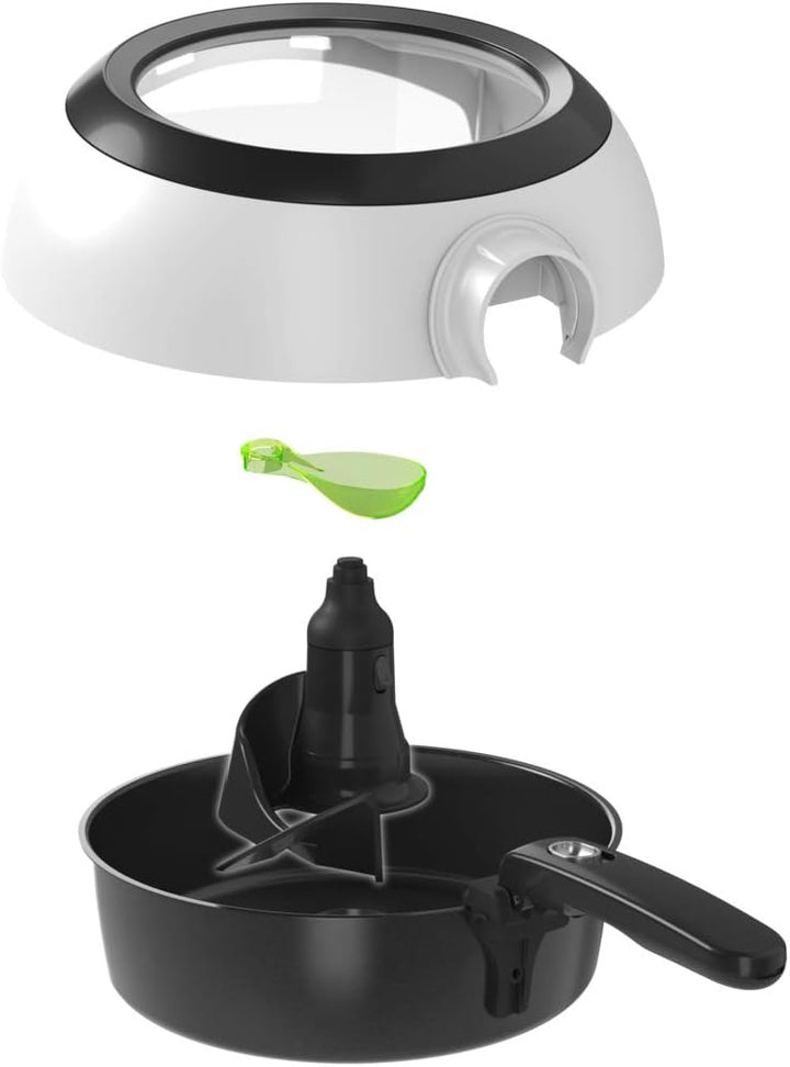 Tefal Actifry Genius Snaking FZ761015 Fritteuse ohne Öl, 1,2 kg, mit 9 Automatikprogrammen und Snack