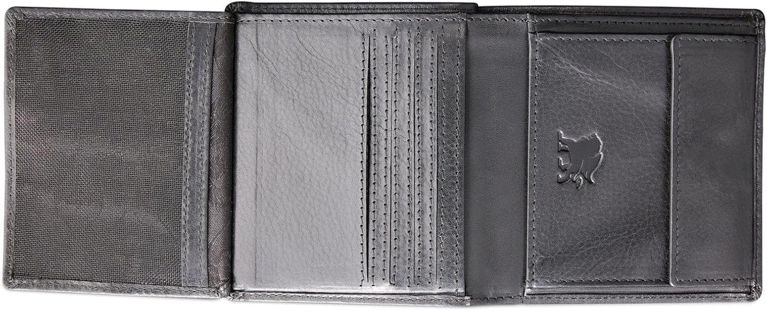 mano Don Marco - Geldbörse RFID 10.7 cm schwarz, Schwarz