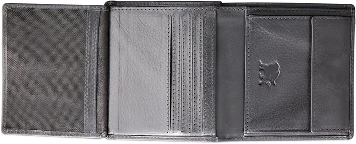 mano Don Marco - Geldbörse RFID 10.7 cm schwarz, Schwarz